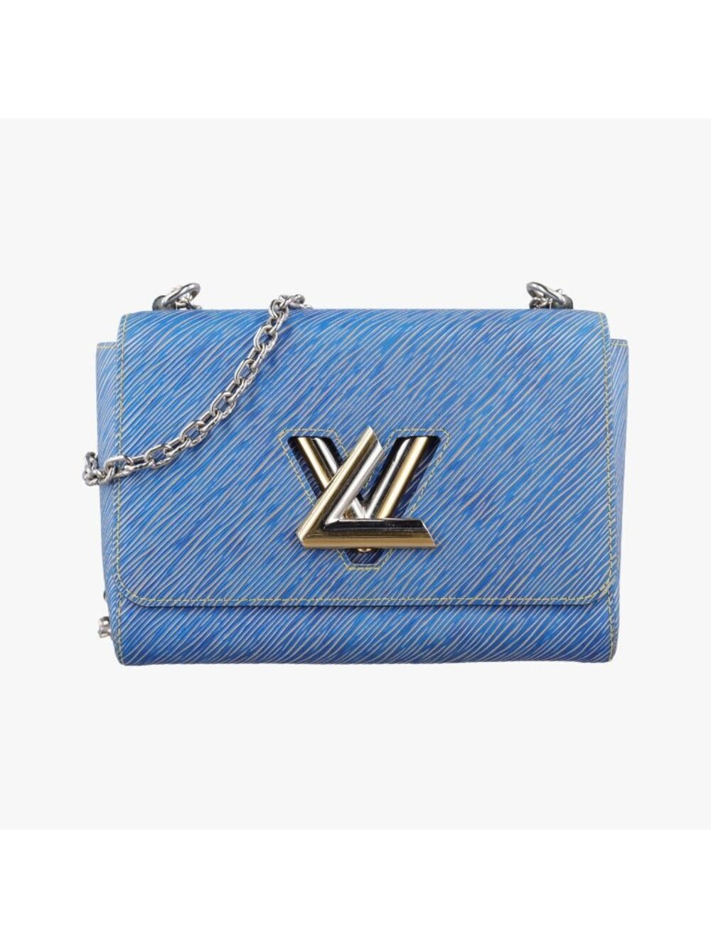 Louis Vuitton Twist MM Denim Blue Epi
